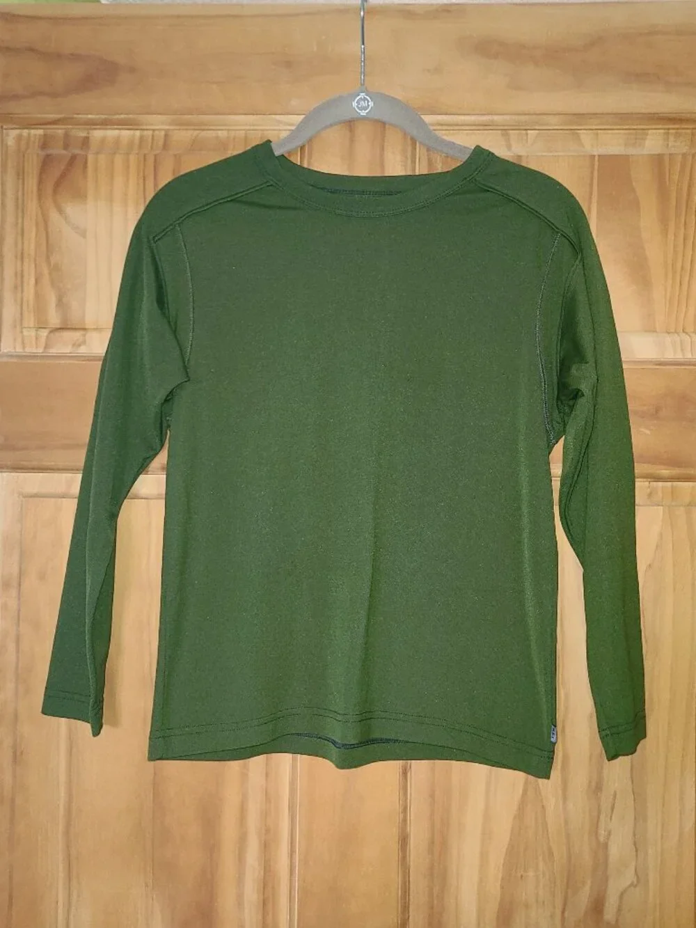Boys REI Green Long Sleeve Shirt